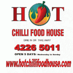 Hot Chilli Food House Wollongong Menu
