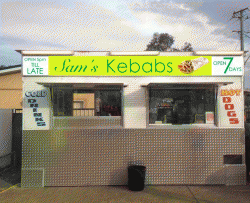 Sams Kebabs Albion Park Rail Menu