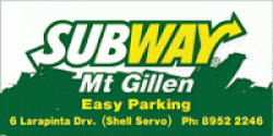 Subway Mt Gillen Alice Springs Menu