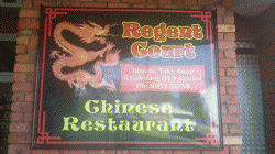 Regent Court Chinese Restaurant Katherine Menu