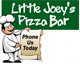 Little Joeys Pizza Bar Elizabeth Menu