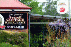 Clarendon Stone Cottage Restaurant Clarendon Menu
