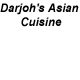 Darjoh's Asian Cuisine Bellerive Menu