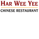 Har Wee Yee Chinese Restaurant Hobart Menu