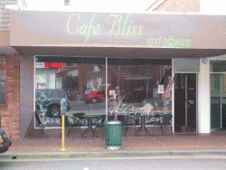 Cafe Bliss Burnie Menu