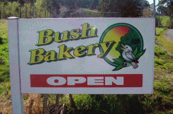 Bush Bakery Leslie Vale Menu