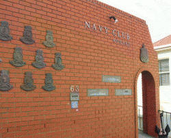 Navy Club Hobart Hobart Menu
