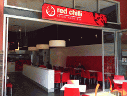 Red Chilli Asian Food Bar Elizabeth Menu