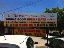 Prince of Wales Hotel Queenstown Menu