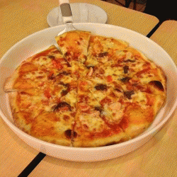 Anchovies Pizza Harvey Menu