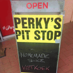 Perkys Pit Stop Bunbury Menu
