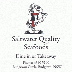 Saltwater Seafood Budgewoi Menu