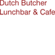 Dutch Butcher Lunchbar & Café Bentley Menu