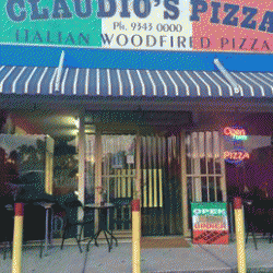Claudio's Pizza Alexander Heights Menu
