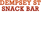 Dempsey St Snack Bar Goomeri Menu