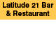 Latitude 21 Bar & Restaurant Richlands Menu
