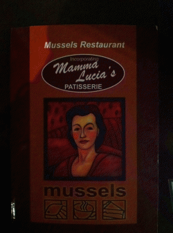 Mussels Restaurant Moura Menu