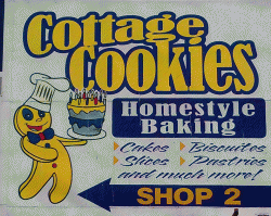 Cottage Cookies Gracemere Menu