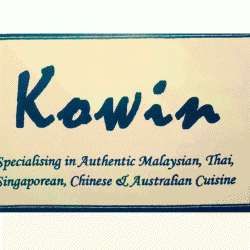 Kowin Restaurant Taree Menu