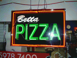 Betta Pizza Pearcedale Menu