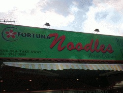 Fortuna Noodles Express Cowes Menu