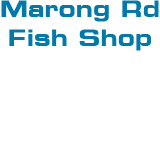 Marong Rd Fish Shop Bendigo Menu