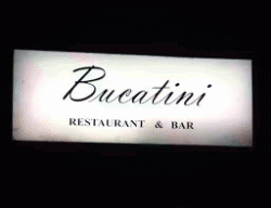 Bucatini Restaurant and Bar Mitcham Menu