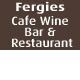 Fergies Cafe & Wine Bar Portland Menu