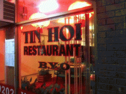 Tin Hoi Restaurant Tullamarine Menu