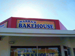 Narra's Bakehouse Mildura Menu