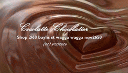 Cocolatte Chocolatier Wagga Wagga Menu
