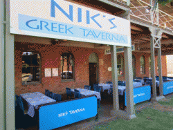 Niks Greek Taverna Echuca Menu