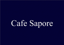 Cafe Sapore Chadstone Menu