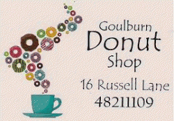 Goulburn Donut Shop Goulburn Menu