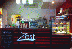 Zest Cafe Sawtell Menu