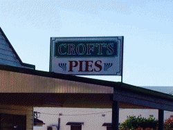 Croft's Pies Aberdeen Menu