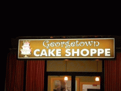 Georgetown Cake Shop Georgetown Menu