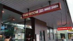 Thai Boom Take Away Kensington Menu