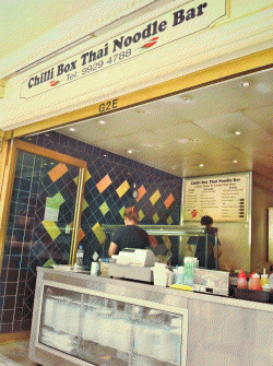 Chilli Box Thai Nooodle Bar North Sydney North Sydney Menu