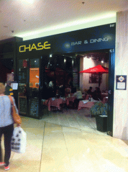 Chase Oyster Bar and Dining Chatswood Menu
