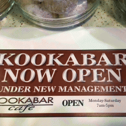 Kookabar Cafe Bowral Menu
