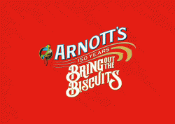 Arnott's Biscuits Factory Huntingwood Menu