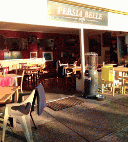 Persia Belle Cafe Collaroy Plateau Menu