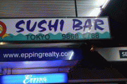 Tokyo Sushi Bar Epping Menu