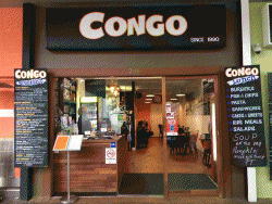 Cafe Congo Coogee Menu