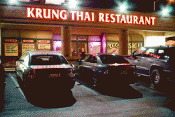 Krung Thai Restaurant Balgowlah Menu