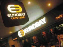 Euro Bay Cafe Bar Brighton-le-Sands Menu