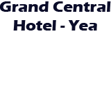 Grand Central Hotel - Yea Yea Menu