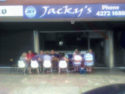 Jacky's Cafe Unanderra Menu