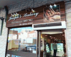 Joseph's Bakery Lidcombe Menu